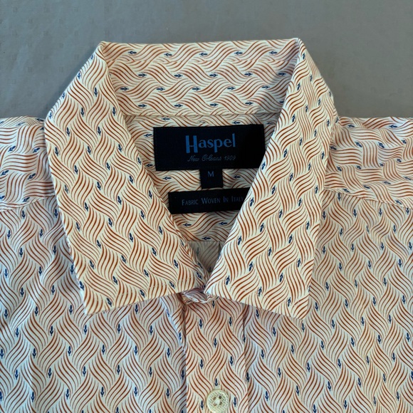 Haspel Men’s Short Sleeve Button-Down Shirt - Picture 2 of 4